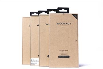 Skydd till iPhone 4st - Woolnut Leather Case for iPhone 12/12 Pro. Ny, Obruten förpackning.