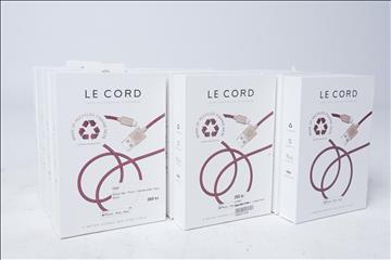 Lightning kablar 15st - Le Cord 2m. Nypris 285kr/st