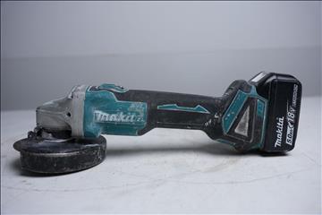 Vinkelslip -Makita DGA504 ink. batteri