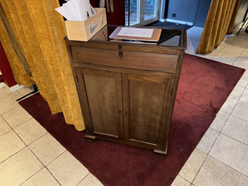 Receptionsdisk/pulpet