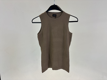 (NY) Topp Leoni Mona Tank Top, beige, stl. S - By Nathalie Schuterman, Design Filippa Fuxe 