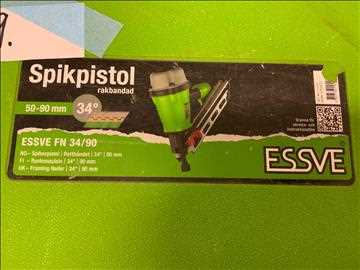 Spikpistol Rakband ESSVE FN 34/90 Ej funktionstestad.