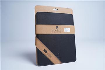 iPad Pro fodral, Woolnut Leather Sleeve 12,9-tum. Svart. Ny, Obruten förpackning.