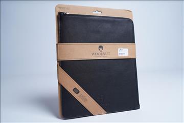 iPad Pro fodral, Woolnut Leather Folio 12,9-tum. Svart. Ny, Obruten förpackning.