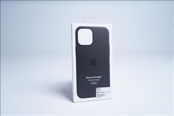 Mobilskal, Apple iPhone 12 Pro Max Silicone Case. Svart. Ny.