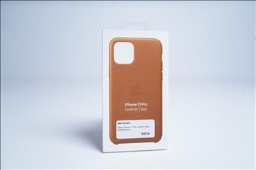 Mobilskal, Apple iPhone 11 Pro Leather Case. Brun. Ny.