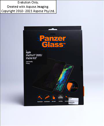 Skärmskydd - iPad Pro 11" (2020)/iPad Air 10.9", Case friendly och privacy, Panzer Glass. Ny, Obruten förpackning.