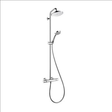 Takduschset - Hansgrohe Croma Showerpipe 220 EcoSmart