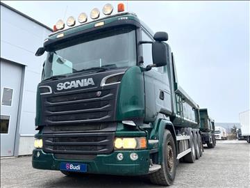 Lastbil SCANIA R580 8x4 dumper 2015 - med Tippkärra MEGA MPT 2015