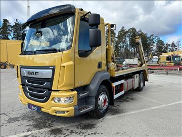 Ny Lastbil Daf LF 260 FA | JOAB Liftdumper överflytt | 2022