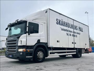 Lastbil Scania P270 4x2 -2009 | SKAB med öppningsbarsida | Nybesiktigad