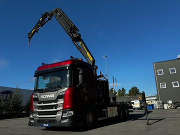 Kranbil Scania G370 6X2-4NB -2018 | Palfinger PK34002-SH E med Jib | 1-Brukare