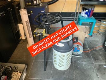 Grillstativ - Hällmark 400 mm Dual Gas Burners- OBJEKTET HAR UTGÅTT