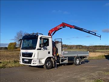 Kranbil MAN TGL 12.220 4X2 BL | Fassi F70B | 2019