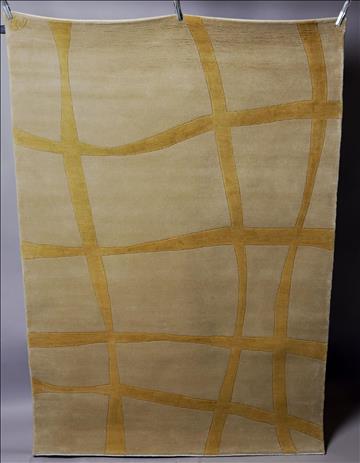 Matta - Axeco Handknuten Terass Beige 140x200