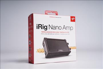 Miniförstärkare, iRig Nano Amp, Battery Powered Micro Amp. Ny, Obruten förpackning.