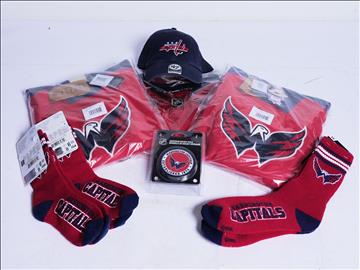 Supporterpaket - Washington Capitals, se beskrivning och bilder. Ny.