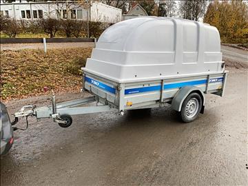 Släpvagn med kåpa Tiki CS265-R -2017
