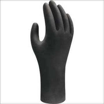 10 st 100-pack ENGÅNGSHANDSKE STL M SVART SHOWA NITRIL 6112 , Märke: SHOWA, Artno: 186112-M ,  ord. pris ca: 3000 kr