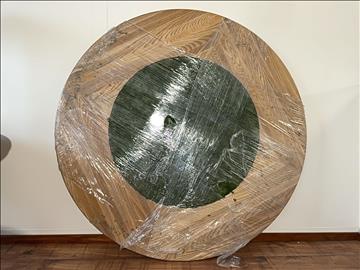 Bordskiva med mossa dia 150 cm 