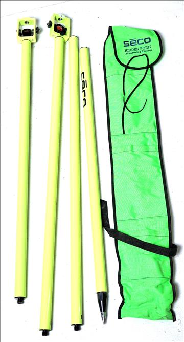 Kanalsticka med 2 prismor - SECO 29-5900-01 Aluminium