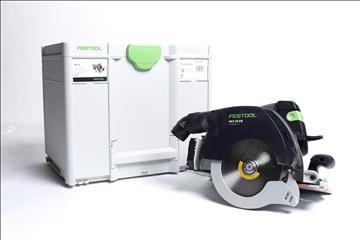 Festool Cirkelsåg 18 V HKC 55 EB - inkl. batteri och förvaringslåda. Nypris ca 7405 kr.