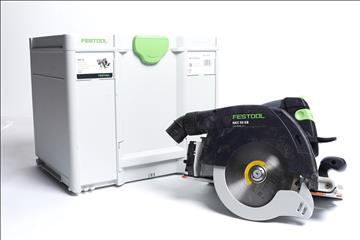 Festool Cirkelsåg 18 V HKC 55 EB - inkl. batteri och förvaringslåda. Nypris ca 7405 kr.