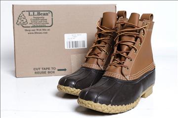 Kängor - L.L. BEAN, 8" Bean Boots (Tan/brown) - strl 38. Nypris ca 1,999:-