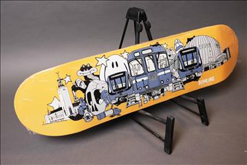 Skateboard inkl. grepptejp - Bumling Sthlm, 7.75. Tejp Enuff Skateboards. Ny, Obruten förpackning.