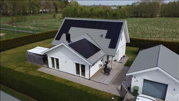 Solcellspaket villa, Growatt Hybrid 10 kW ON-grid, 24st full black panel