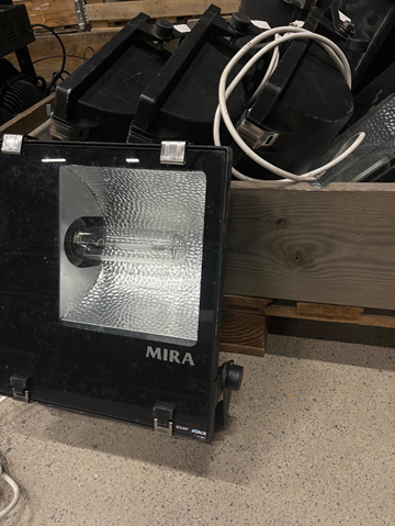 5 st Byggstrålkastare Mira 62