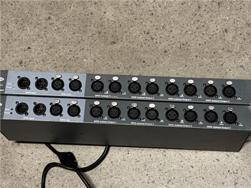 2 st Showtec DMX-split