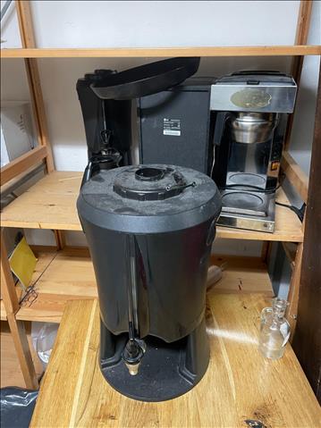 Kaffebryggare ink 2st kaffedispensers 