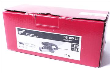 Milwaukee bandslip BS 100 LE. NY. Nypris ca 5887 kr.