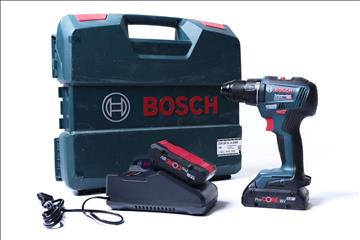 Bosch borrskruvdragare GSR 18V-55 2x4,0AH. NY. Nypris ca 2495 kr.