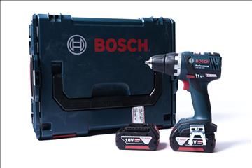 Bosch skruvdragare GSR 18V-EC 2x4,0AH. NY. Nypris ca 3806 kr.