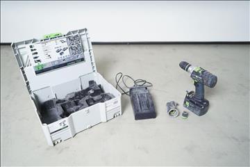 Skruvdragare, Festool Quadrive DRC 18/4. Funktionstestad.