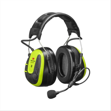 (NY) HÖRSELKÅPA PELTOR WS ALERT X, HJÄSSBYGEL MRX21A4WS6 APP GUL