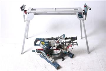  Kap- och gersåg m. arbetsbänk – BOSCH PROFESSIONAL GCM 8 SJL 1600W + SÅGBORD GTA 2500