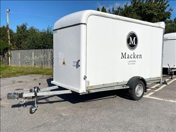 Skåpsläp med lastramp, Brenderup, 2020