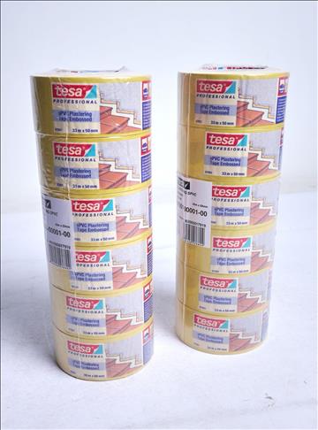 Byggtejp - TESA PLASTERING TAPE PVC 50MMX33M