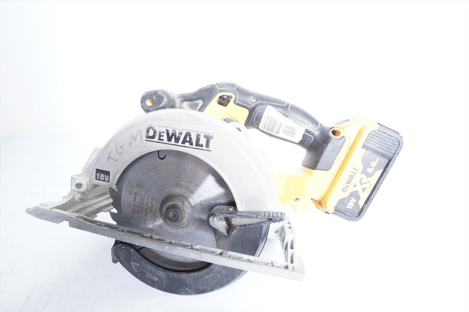 Cirkelsag DeWalt DC5391 18v inkl. 64578 via konkursauktion Budi