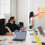 Image of people working